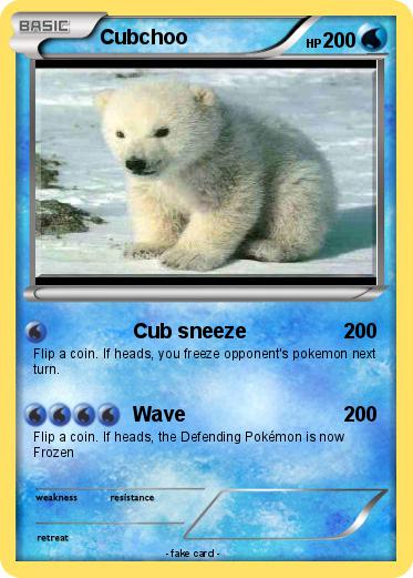 Pokemon Cubchoo
