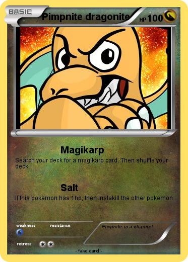 Pokemon Pimpnite dragonite