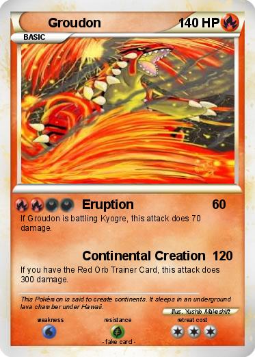 Pokemon Groudon