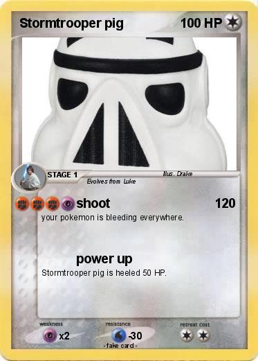 Pokemon Stormtrooper pig