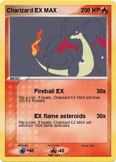 Pokemon Charizard EX MAX