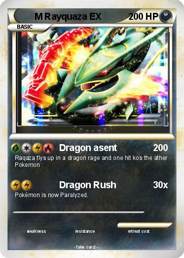Pokemon M Rayquaza EX