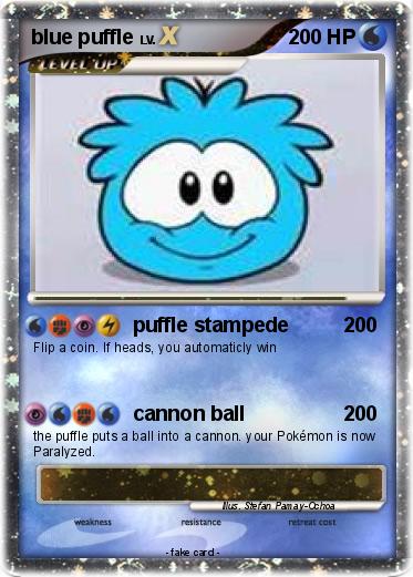 Pokemon blue puffle