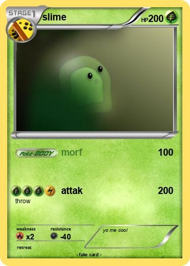 Pokemon slime