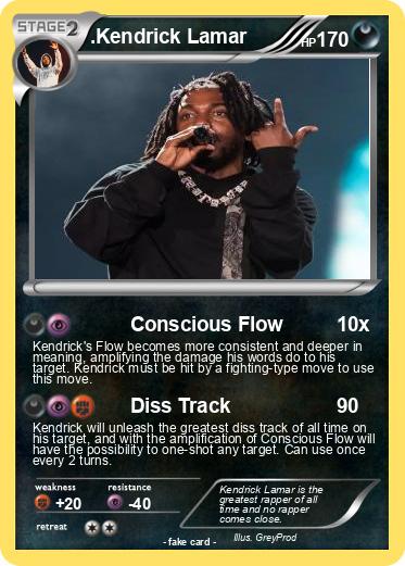 Pokemon .Kendrick Lamar