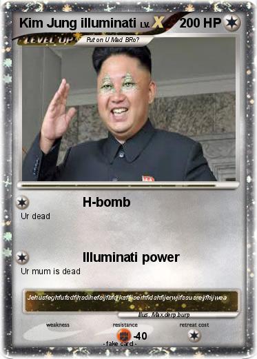 Pokemon Kim Jung illuminati