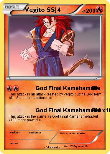 Pokemon Vegito SSJ4