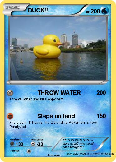 Pokemon DUCK!!