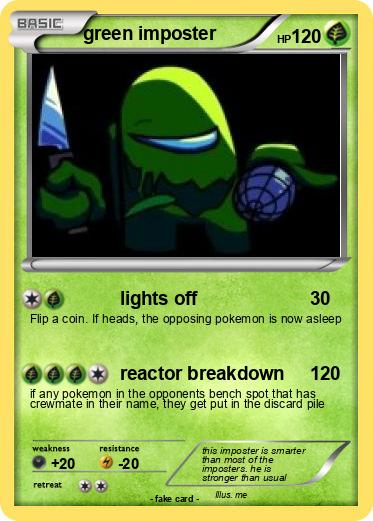 Pokemon green imposter
