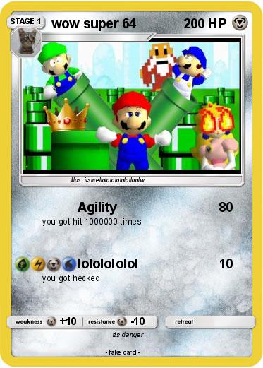 Pokemon wow super 64