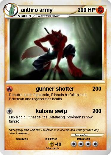 Pokemon anthro army