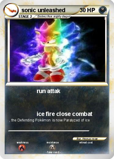 Pokemon sonic unleashed