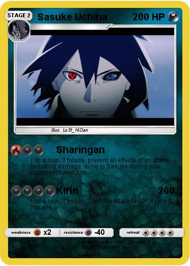 Pokemon Sasuke Uchiha