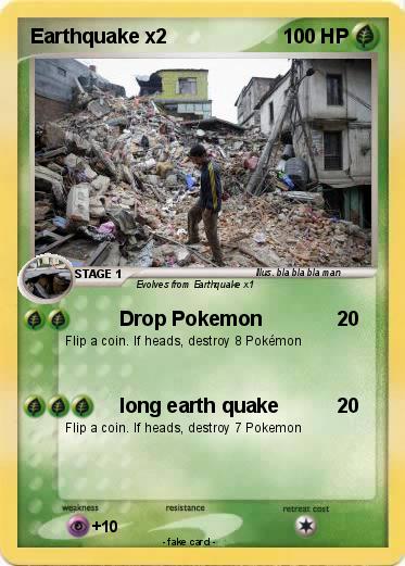 Pokemon Earthquake x2