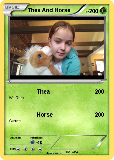 Pokemon Thea And Horse