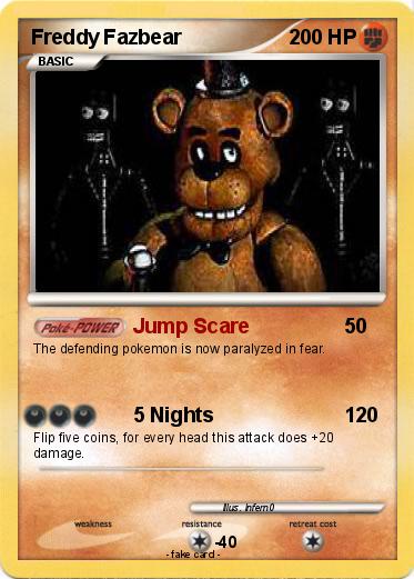 Pokemon Freddy Fazbear