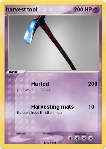 Pokemon harvest tool