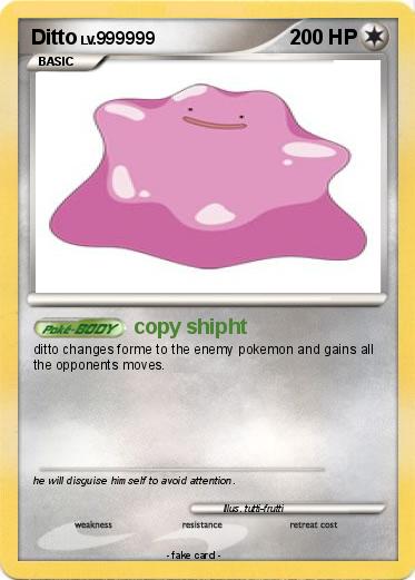 Pokemon Ditto