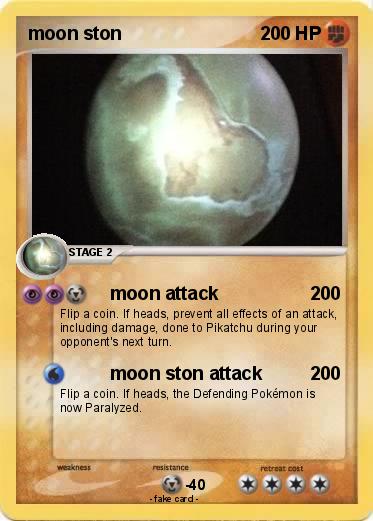 Pokemon moon ston