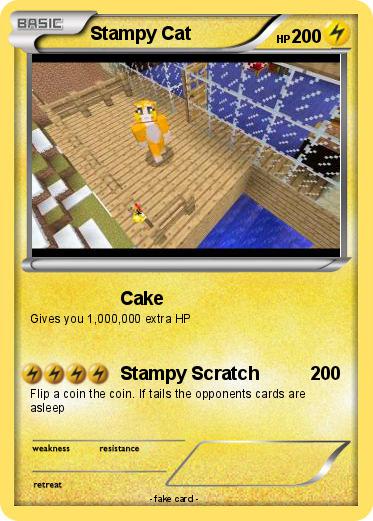 Pokemon Stampy Cat