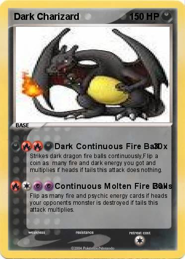 Pokemon Dark Charizard