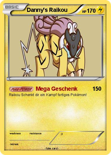 Pokemon Danny's Raikou