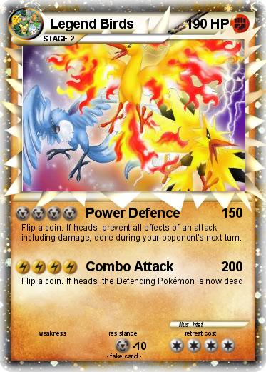 Pokemon Legend Birds