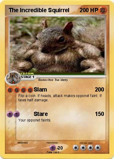 Pokemon The Incredible Squirrel