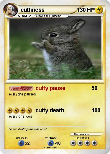 Pokemon cuttiness