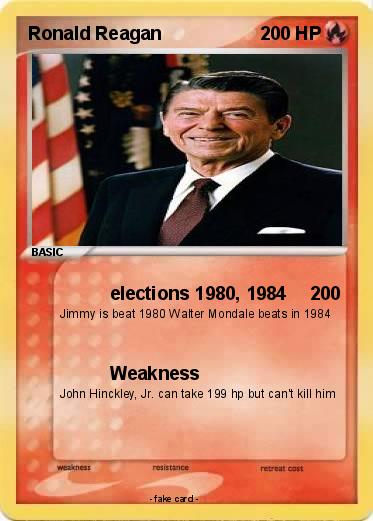 Pokemon Ronald Reagan