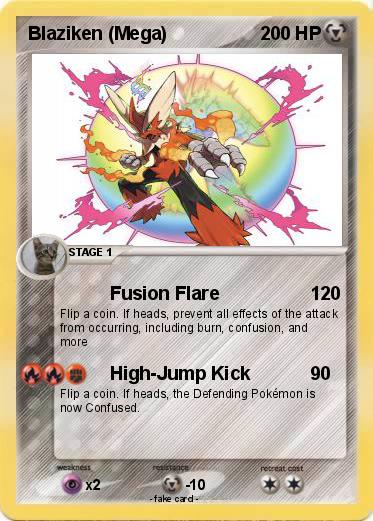 Pokemon Blaziken (Mega)