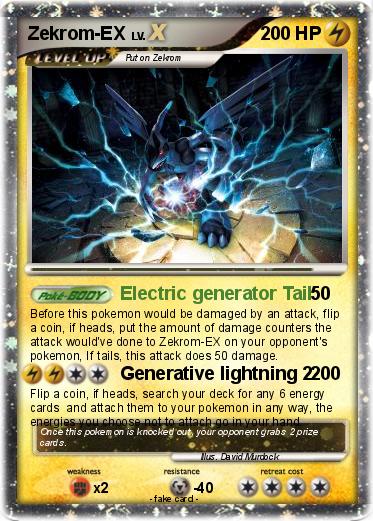 Pokemon Zekrom-EX