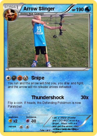 Pokemon Arrow Slinger