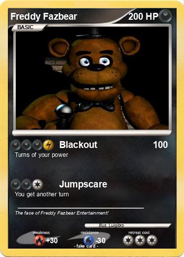 Pokemon Freddy Fazbear