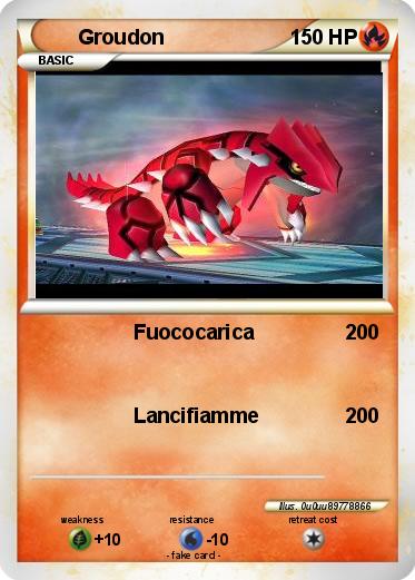 Pokemon Groudon