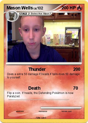 Pokemon Mason Wells