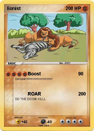 Pokemon lionist