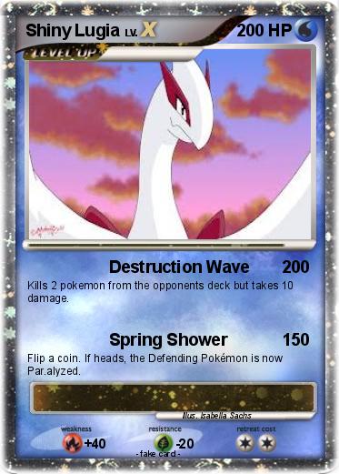 Pokemon Shiny Lugia