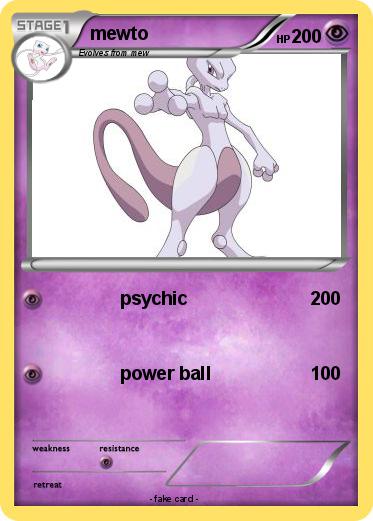 Pokemon mewto