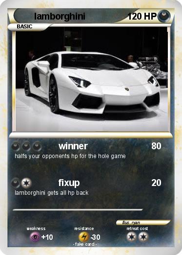 Pokemon lamborghini