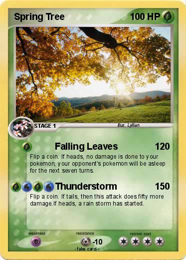 Pokemon Spring Tree