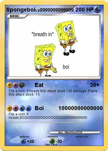 Pokemon Spongeboi