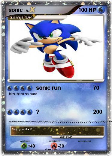 Pokemon sonic