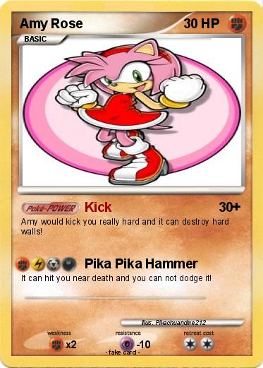 Pokemon Amy Rose