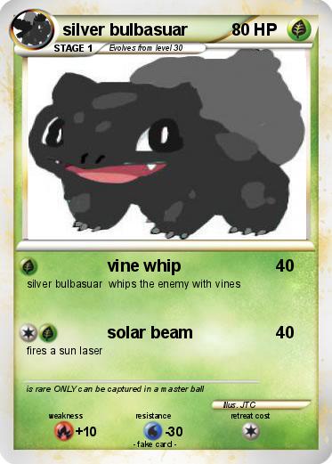 Pokemon silver bulbasuar