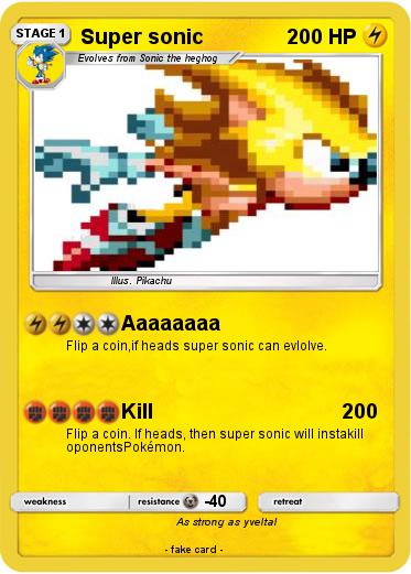 Pokemon Super sonic