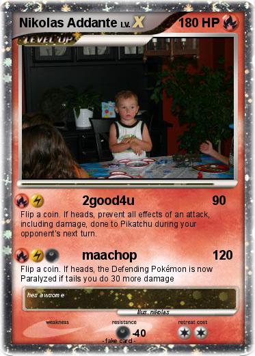 Pokemon Nikolas Addante