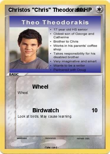 Pokemon Christos "Chris" Theodorakis