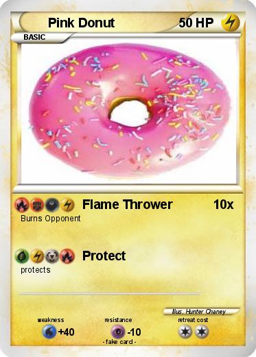 Pokemon Pink Donut