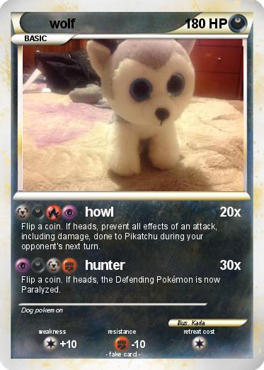 Pokemon wolf